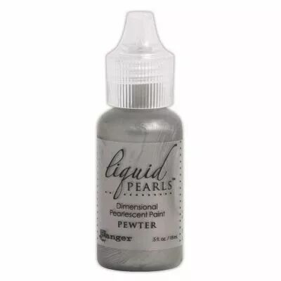 Liquid Pearls Dimensional Pearlescent Paint .5oz Pewter