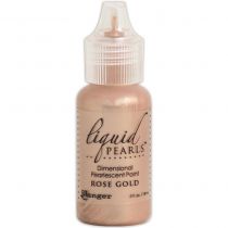 Liquid Pearls Dimensional Pearlescent Paint .5oz Rose Gold
