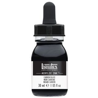 Liquitex Ink 30ml Iridescent carbon Black