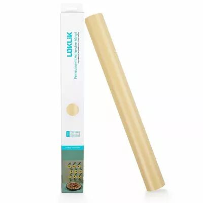 LOKLiK � Vinyle Adh�sif Permanent Mat beige 30,5x180cm