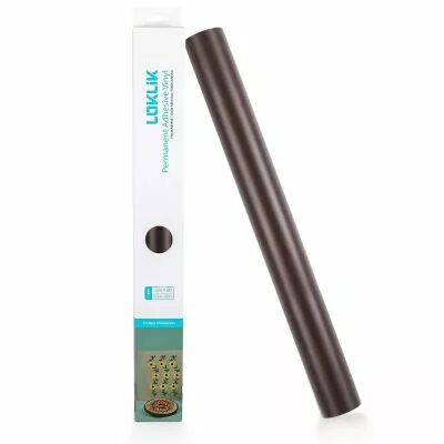 LOKLiK � Vinyle Adh�sif Permanent Mat Dark Coffee 30,5x180cm