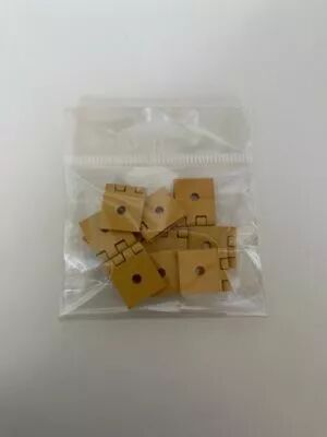 LOT DE 10 CHARNIERES ORANGE