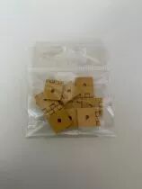 LOT DE 10 CHARNIERES ORANGE