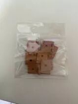 LOT DE 10 CHARNIERES TERRACOTTA