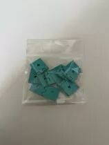 LOT DE 10 CHARNIERES TURQUOISES