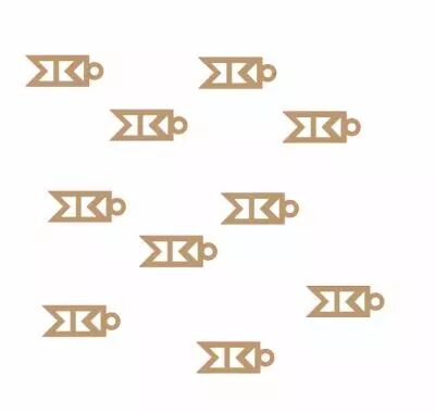 LOT DE 10 FLIPETTES AZTEQUE EN MDF 3 MM