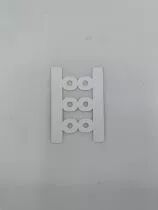 LOT DE 12 DECOUPES POUR CLASSEUR 3 ANNEAUX - BLANC