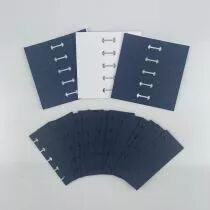 LOT DE 23 DECOUPES PAPIERS BLEU FONCE POUR ALBUM RELIURE CHAMPIGNON