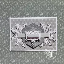 lot de 4 dies feuillages de la for&ecirc;t