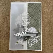 lot de 4 dies feuillages de la for&ecirc;t