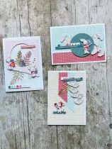 lot de 4 dies feuillages de la for&ecirc;t