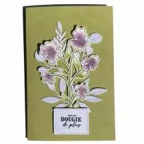 Lot de 4 dies feuillages de printemps