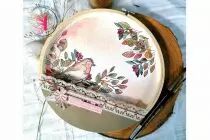 Lot de 4 dies feuillages de printemps