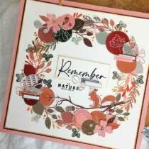 Lot de 4 dies feuillages de printemps