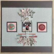 Lot de 4 dies feuillages de printemps