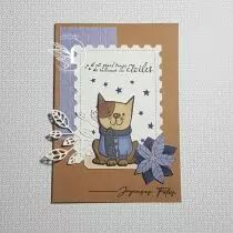 Lot de 4 dies feuillages de printemps