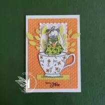 Lot de 4 dies feuillages de printemps