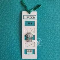 Lot de 4 dies fond marque-page et tag