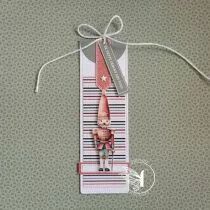 Lot de 4 dies fond marque-page et tag