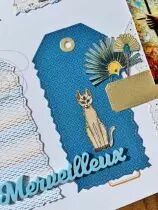 Lot de 4 dies tags déchirés - dream