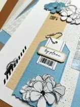 Lot de 4 dies tags déchirés - imagine