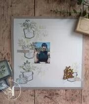 lot de 5 dies feuillages longs