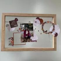 lot de 5 dies feuillages longs