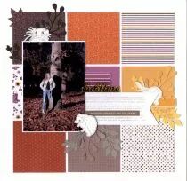 lot de 5 dies feuillages longs