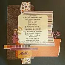 lot de 5 dies feuillages longs