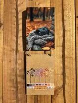 lot de 5 dies feuillages longs