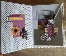 lot de 5 dies feuillages longs