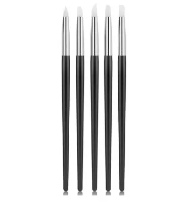 LOT DE 5 PINCEAUX SILICONE