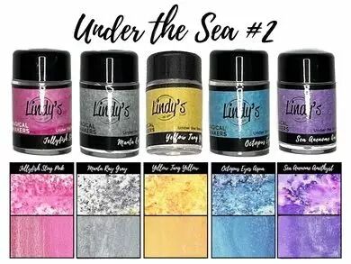 Lot de 5 Shaker - Under the Sea #2