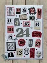 Lot de 7 dies timbres