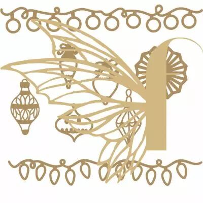 LOT EMBELLISSEMENTS BOIS - DECOS DE NOEL