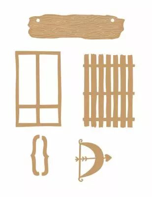 LOT EMBELLISSEMENTS BOIS - FENETRE