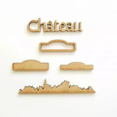 LOT EMBELLISSEMENTS EN BOIS - UN AIR PITTORESQUE