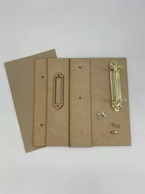 LOT POUR CLASSEUR A MONTER MDF 22X21 CM