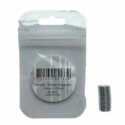 Magnets 1x10mm (20pcs)