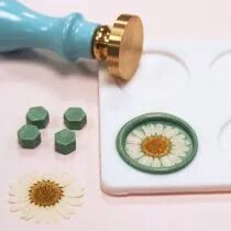 MANCHE POUR CACHET DE CIRE BLEU