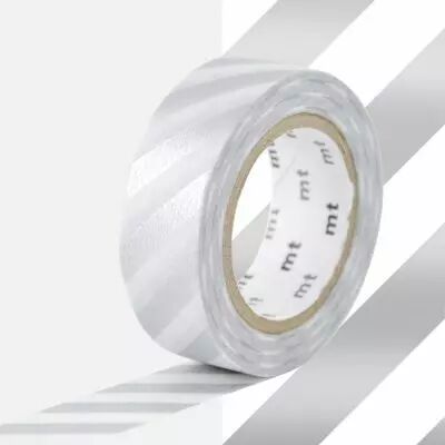 MASKING TAPE MOTIF RAYURES ARGENT
