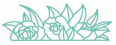 MASQUE BORDURE DE FEUILLES