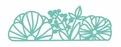 MASQUE BORDURE DE FLEURS