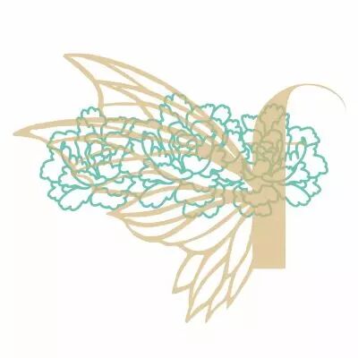 MASQUE BORDURE PIVOINE