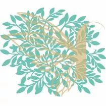 Masque feuilles entremel�es