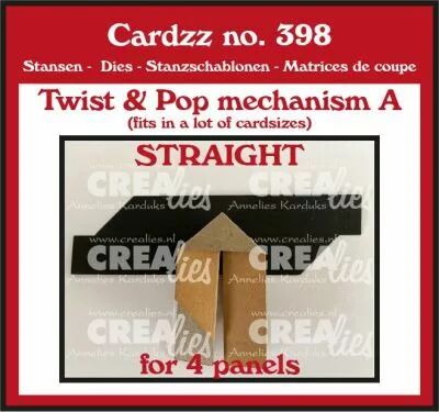 Matrice Cardzz n� 398, m�canisme � torsion A Droite pour 4 panneaux