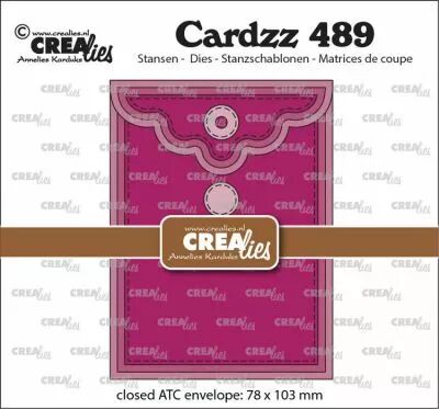 Matrice Cardzz n� 489, enveloppe verticale ATC