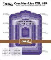 Matrice Crea-Nest-Lies XXL n&deg; 183, Panneau A lisse (s\'ins&egrave;re derri&egrave;re le XXL 182)