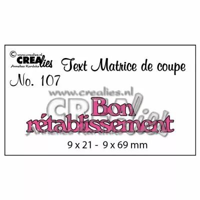 Matrice de coupe \ Bon r�tablissement\ 