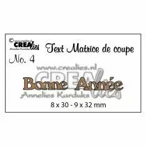 Matrice de coupe \ Bonne ann&eacute;e\ 